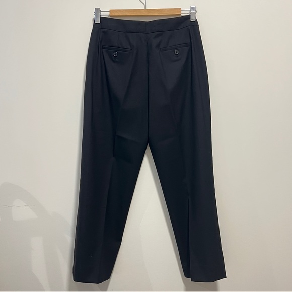 JCrew Super 120 Black Wool Suiting Pant Straight Leg, Mid Rise - Picture 8 of 10